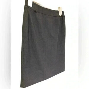 Calvin Klein Women’s Lined Mini Skirt Grey Sz. 6 (Blazer sep. listing)